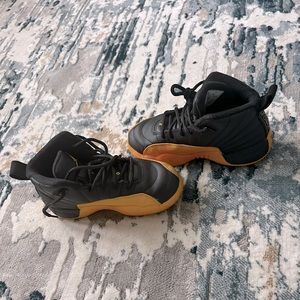 Black and yellow air Jordan’s